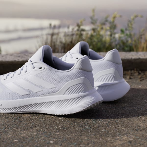 Adidas white runfalcon shoes shop