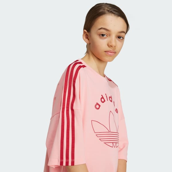 adidas Graphic Tee Kids - Pink | Free Shipping with adiClub adidas Graphic Tee Kids - Pink | Free Shipping with adiClub