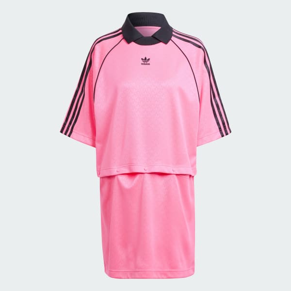 Pink 피케 티 드레스
