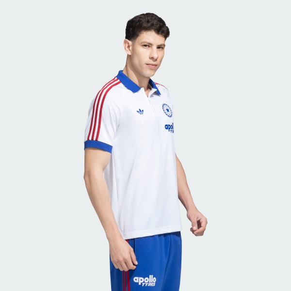 White BCCI Originals Polo Shirt