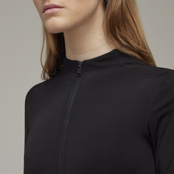 Black Long Sleeve Swimsuit KA161