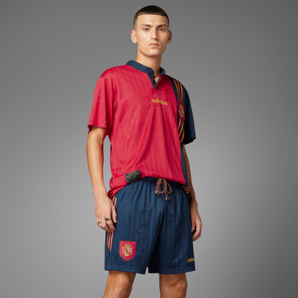 Μπλε Spain 1996 Home Shorts
