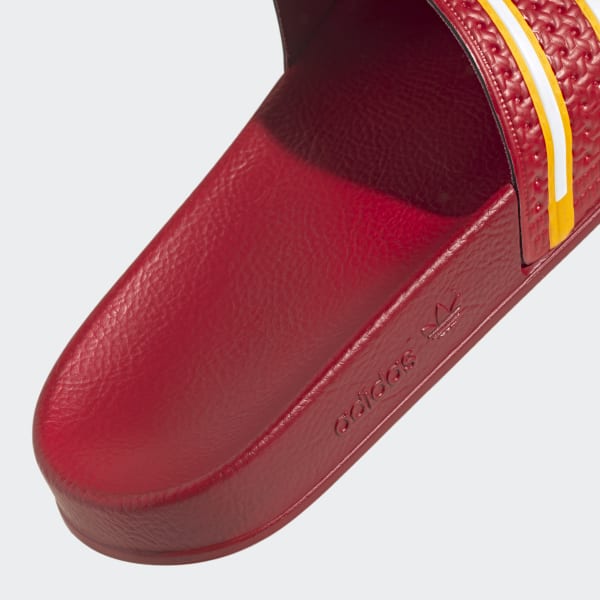 Adidas originals outlet ojotas rojas