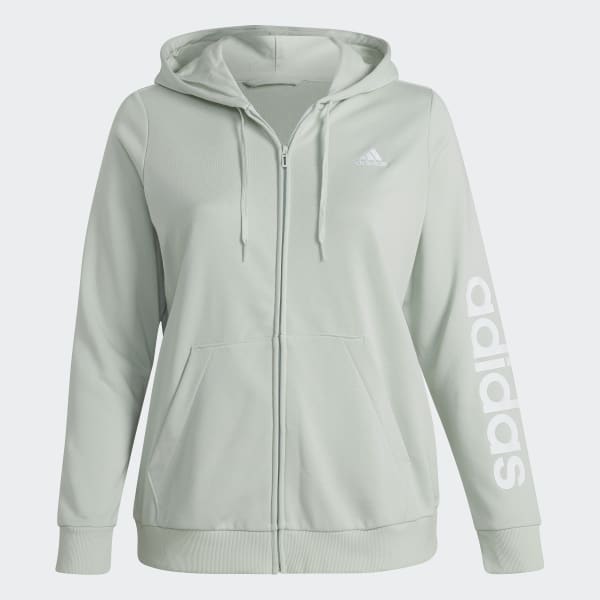 Grun Essentials Logo Full-Zip Hoodie (Plus Size) 28802