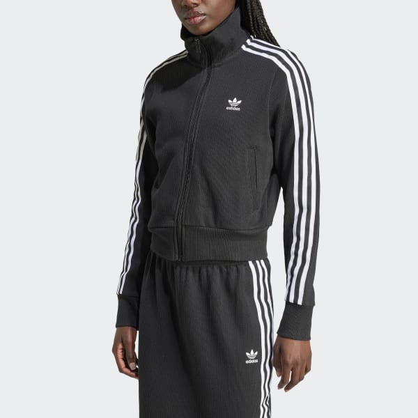 adidas Adicolor Knit Top - Black | Free Shipping with adiClub