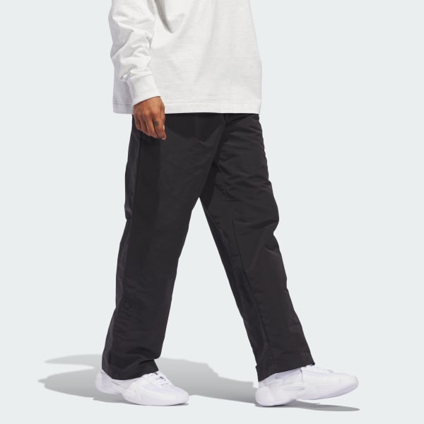 Zwart adidas Basketball Woven Snap Broek