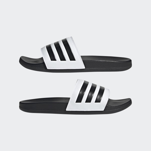 White sales adidas slides