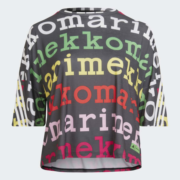 Sort Marimekko x adidas Pluz Size T-shirt KS669