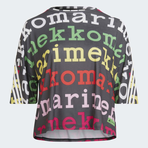 Czerń Marimekko x adidas Tee (Plus Size) KS669