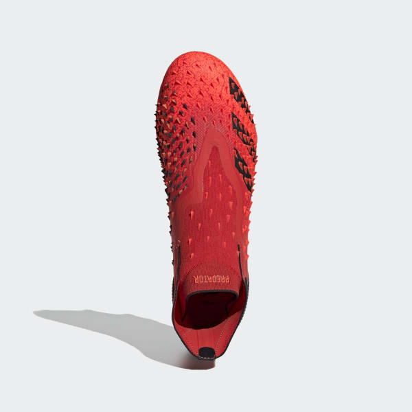 Rojo Calzado de Fútbol Predator Freak+ Terreno Blando