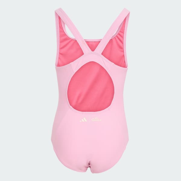 Rosado Traje de Baño adidas The Simpsons Espalda en V Niños