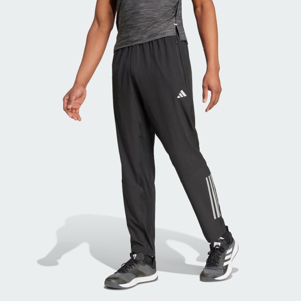 adidas Gym Training 3 Stripes Woven Pants Black adidas Malaysia