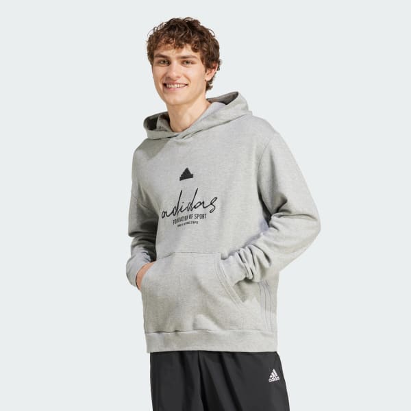 Γκρι Brand Love French Terry Hoodie