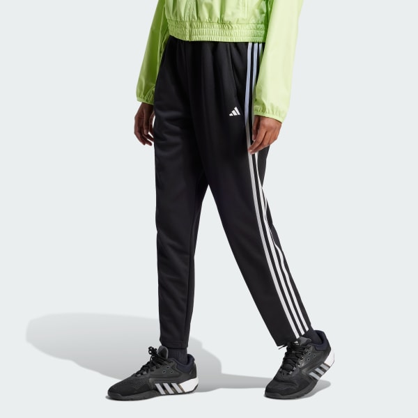 adidas AEROREADY Train Essentials 3-Stripes Pants - Black