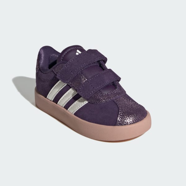 Purple VL Court 3.0 Shoes Kids