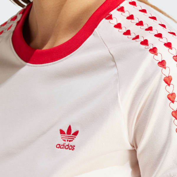adidas Valentines Tee Pink adidas Malaysia