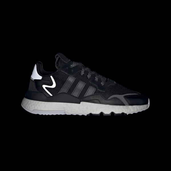 adidas Nite Jogger Shoes - Black 