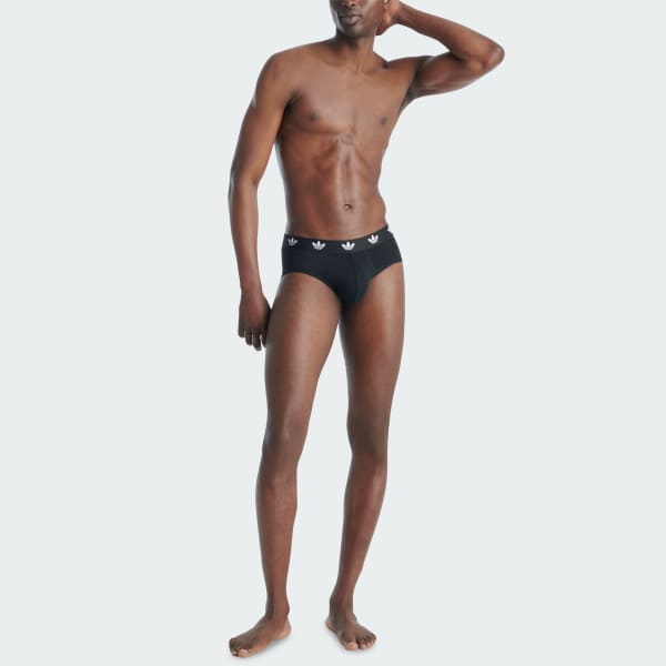 noir Slip coton Comfort Flex (lot de 3)