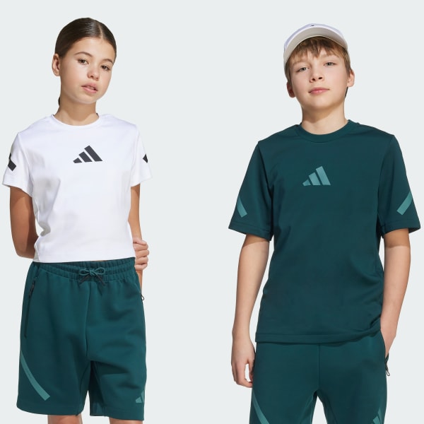 Yesil adidas Z.N.E. Kids Tişört