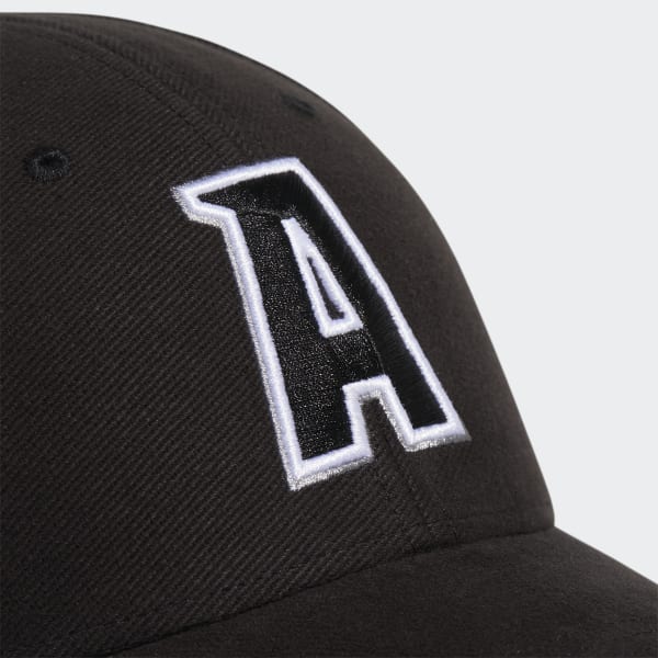 adidas Structured Adjustable Hat - Black | Free Shipping with
