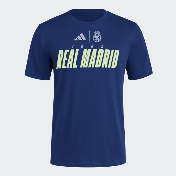 Blue Real Madrid Graphic Tee