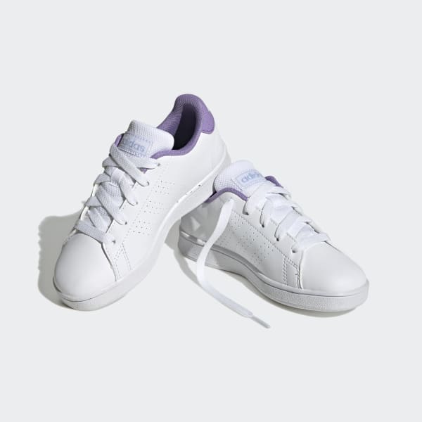Blanco Zapatillas Advantage Lifestyle Court con Pasadores