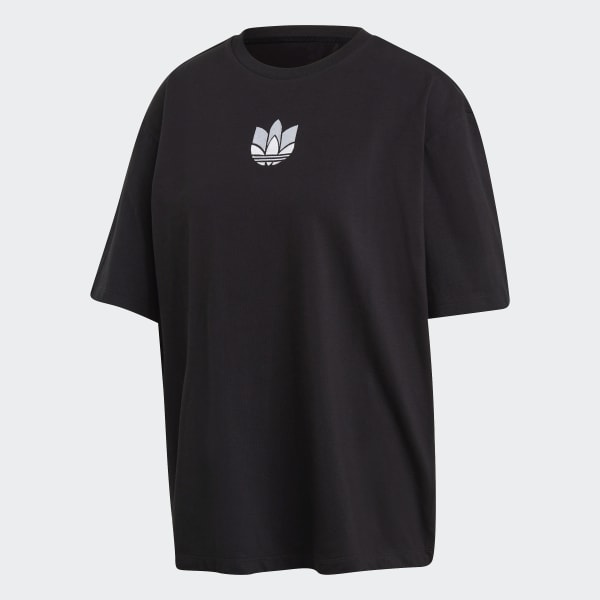 Black Adicolor 3D Trefoil T-Shirt