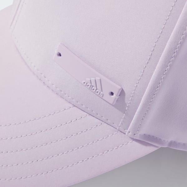 Violeta Gorra de Béisbol Liviana Logo Metálico