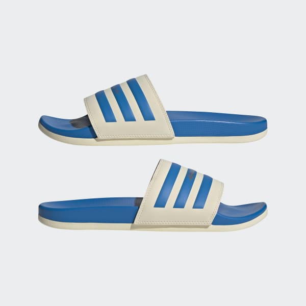 Adidas adilette light blue hot sale