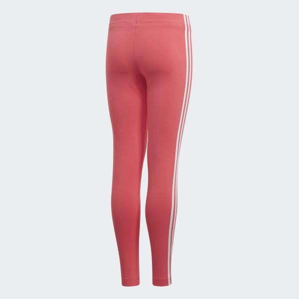 adidas leggings with pink stripes