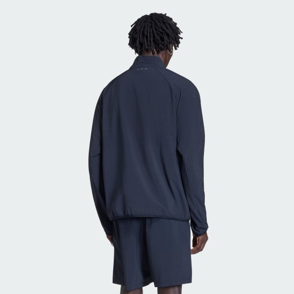 Negro Sudadera TECH TREFOIL ESSENTIALS FZ HOOD