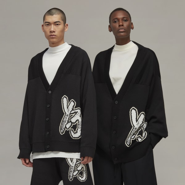 Negro Cárdigan Logo Knit Y-3