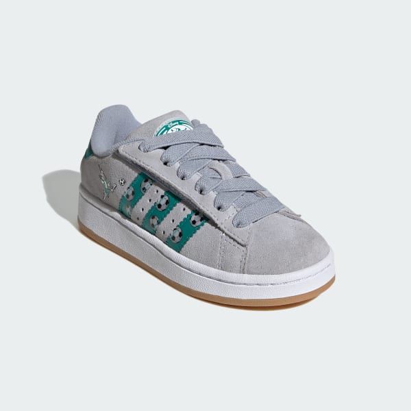 Grey ADIDAS DISNEY CAMPUS 00s LED LIGHTS COMFORT CLOSURE ELASTIC LACE SHOES