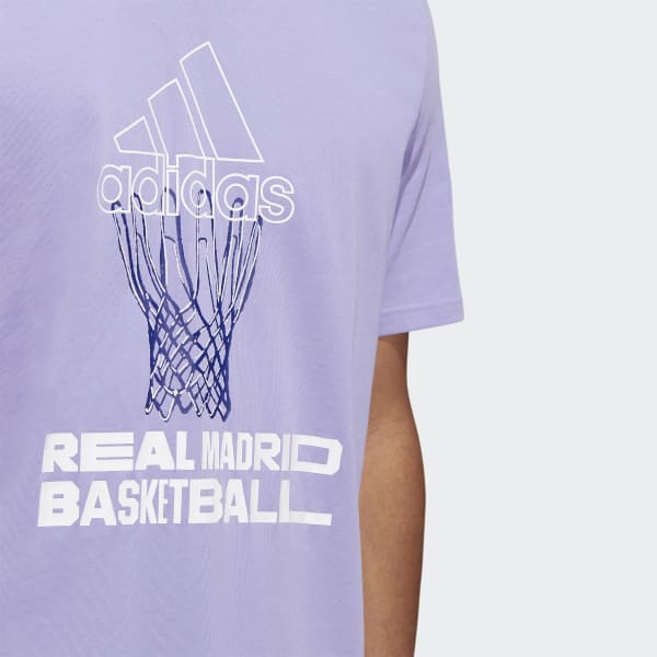 Lilla Real Madrid Graphic T-Shirt NWN17