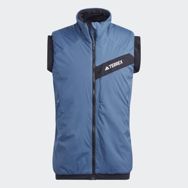 Blu Giacca senza maniche Techrock Stretch PrimaLoft