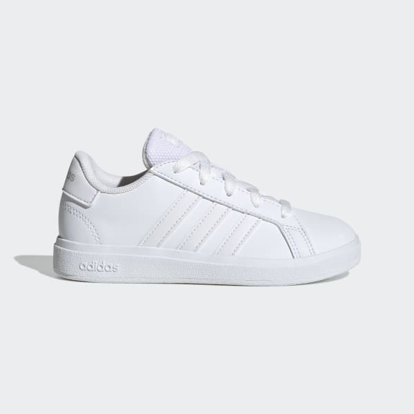 Λευκό Grand Court Lifestyle Tennis Lace-Up Shoes