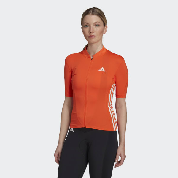 oranzová Dres The Short Sleeve Cycling 03190