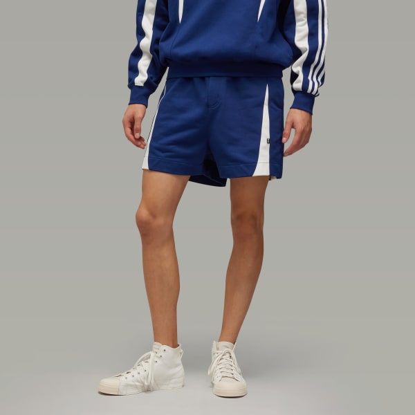 Μπλε Y-3 M French Terry Cutline Shorts