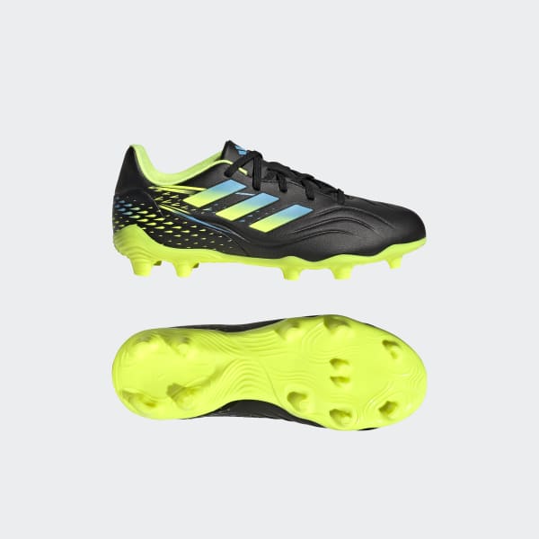 adidas, Copa Pure.3 Astro Turf Football Boys Junior Boys, Wht/Blk/Lemon