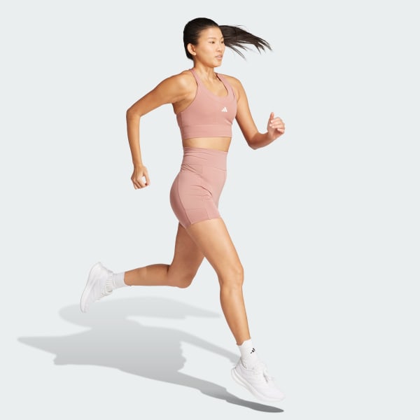 Rosa Leggings corti Own the Run