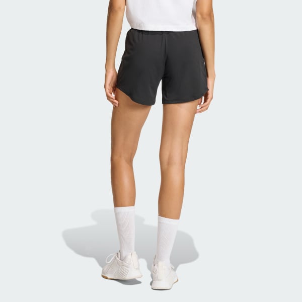 Đen Quần Short Tập Luyện Vải Dệt Pacer 3D Cooling