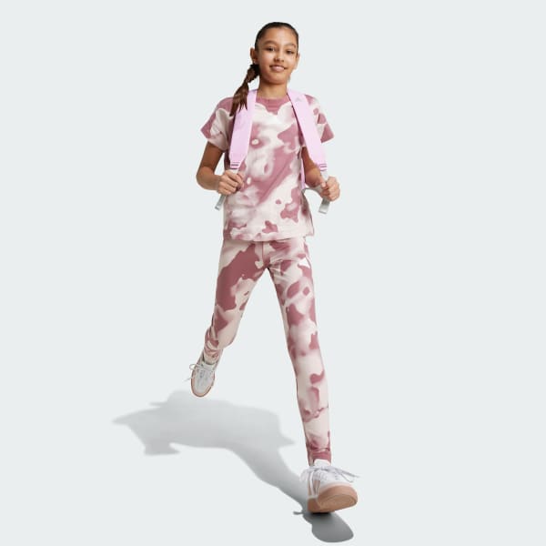 Rosa Camiseta Future Icons Estampado Camuflaje Kids