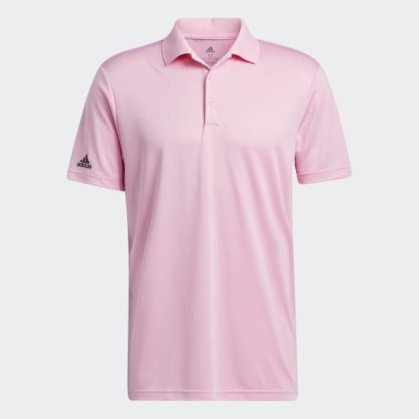 Adidas pink new arrivals golf shirt