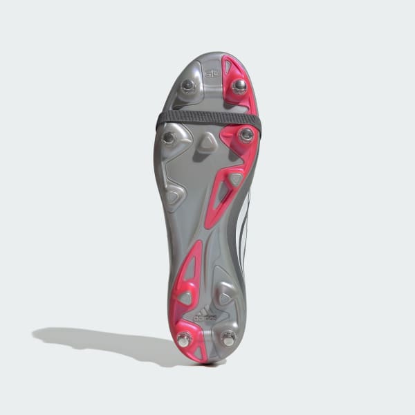 grijs PREDATOR LEAGUE Fold-Over Tongue Soft Ground Voetbalschoenen