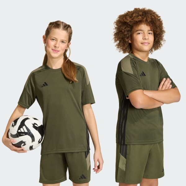 Green TIRO 26 ESSENTIALS JERSEY KIDS
