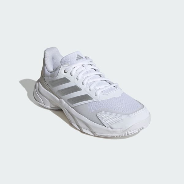 Wit Courtjam Control 3 Clay Tennisschoenen
