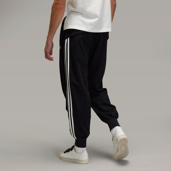 Μαύρο Y-3 3-Stripes Cuffed Track Pants