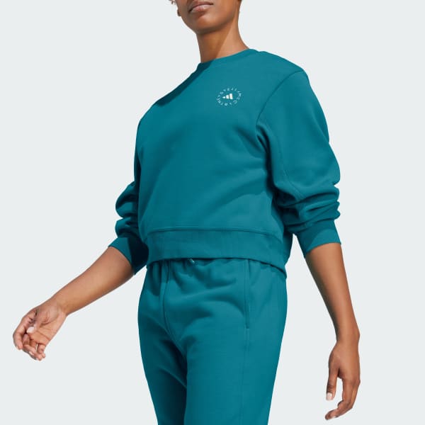Felpa adidas by Stella McCartney Sportswear Turchese adidas