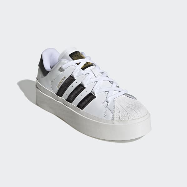 Tênis Adidas Super Star Branco e Preto Premium