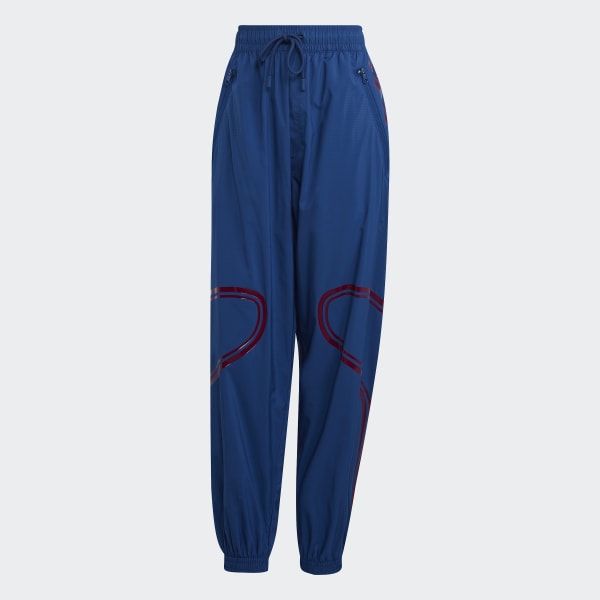 Niebieski adidas by Stella McCartney TruePace Woven Pants VD875